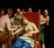 Guido Cagnacci Death of Cleopatra Germany oil painting artist